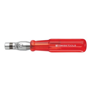 Articulated screwdriver handle for interchangeable blades PB 225